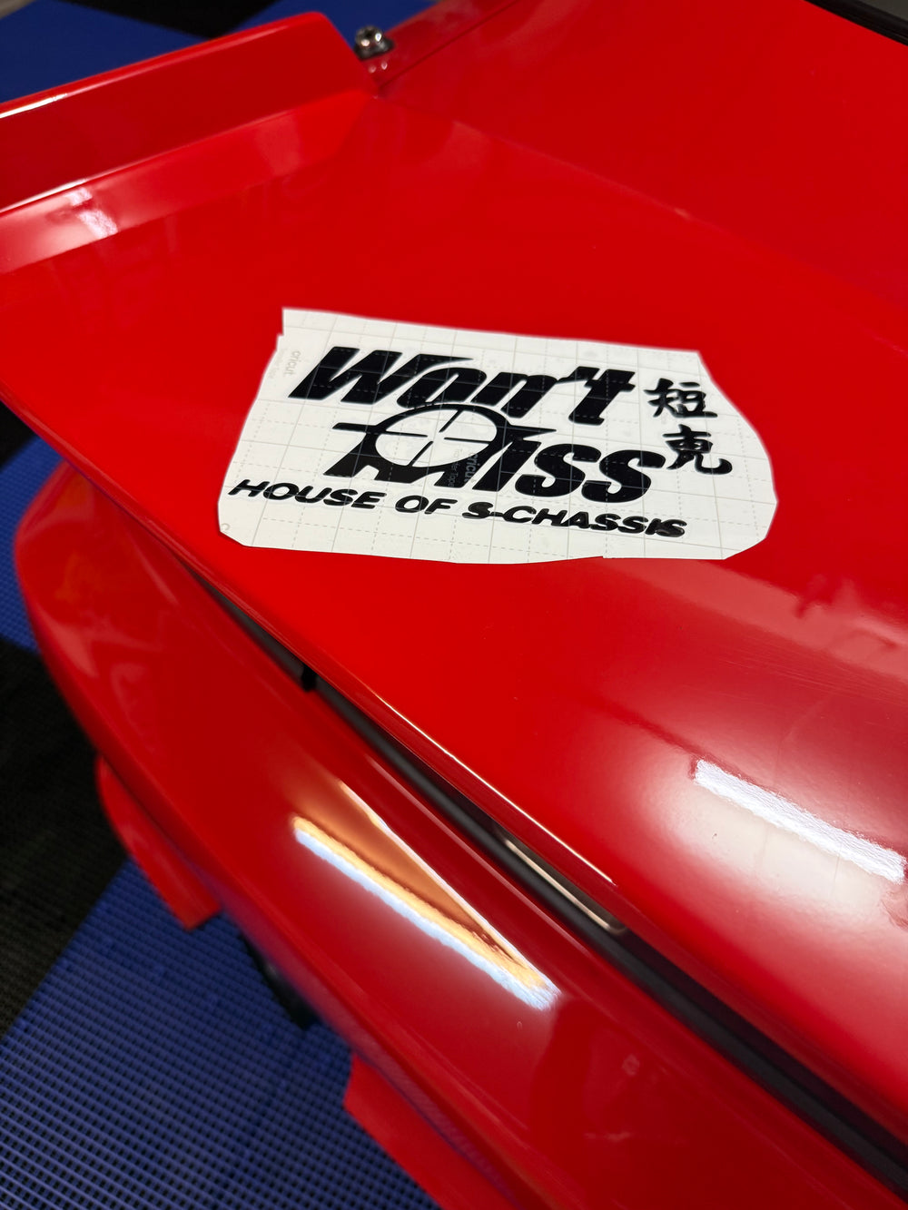 Won’t Miss House of S-Chassis Decal
