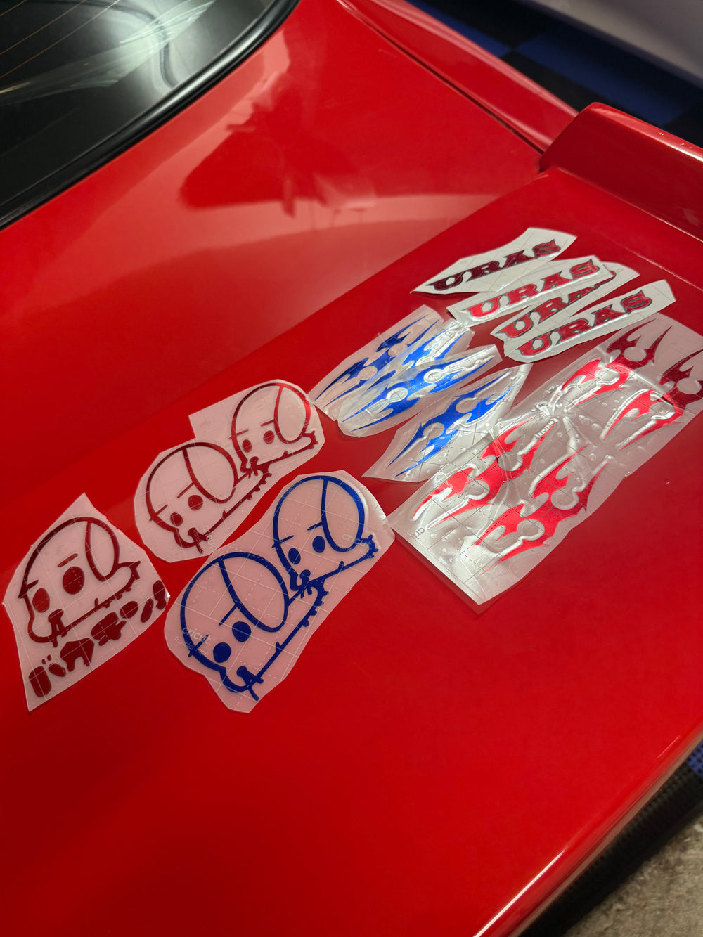 URAS Sticker Pack Decal set