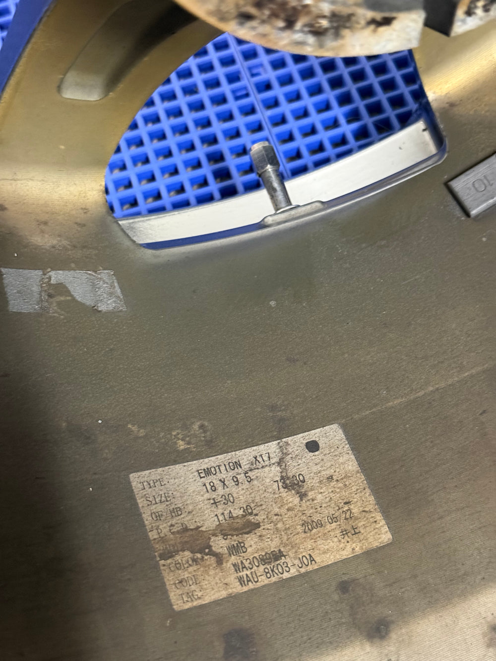 18 inch WMB Work Emotion XT7’s