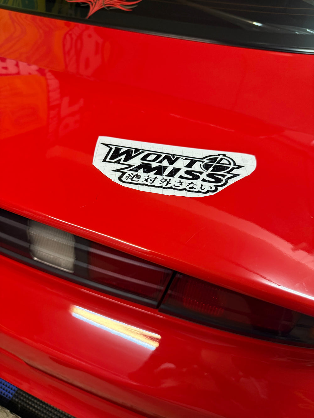 Neva’ Miss Kanji Decal