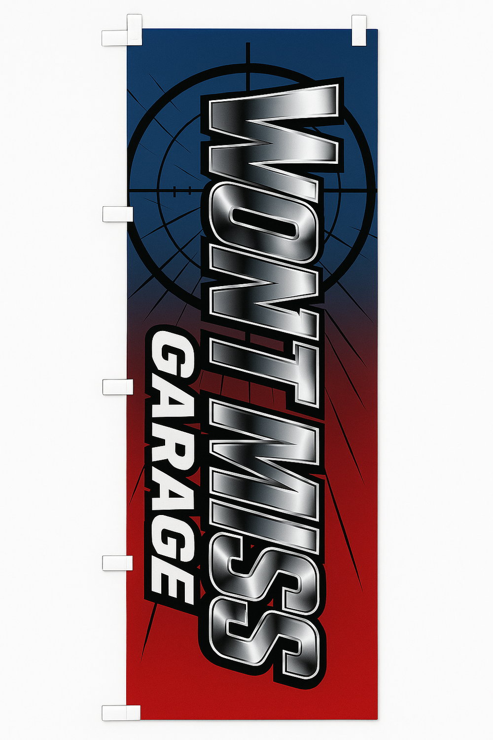 Won’t Miss Garage Nobori Flags