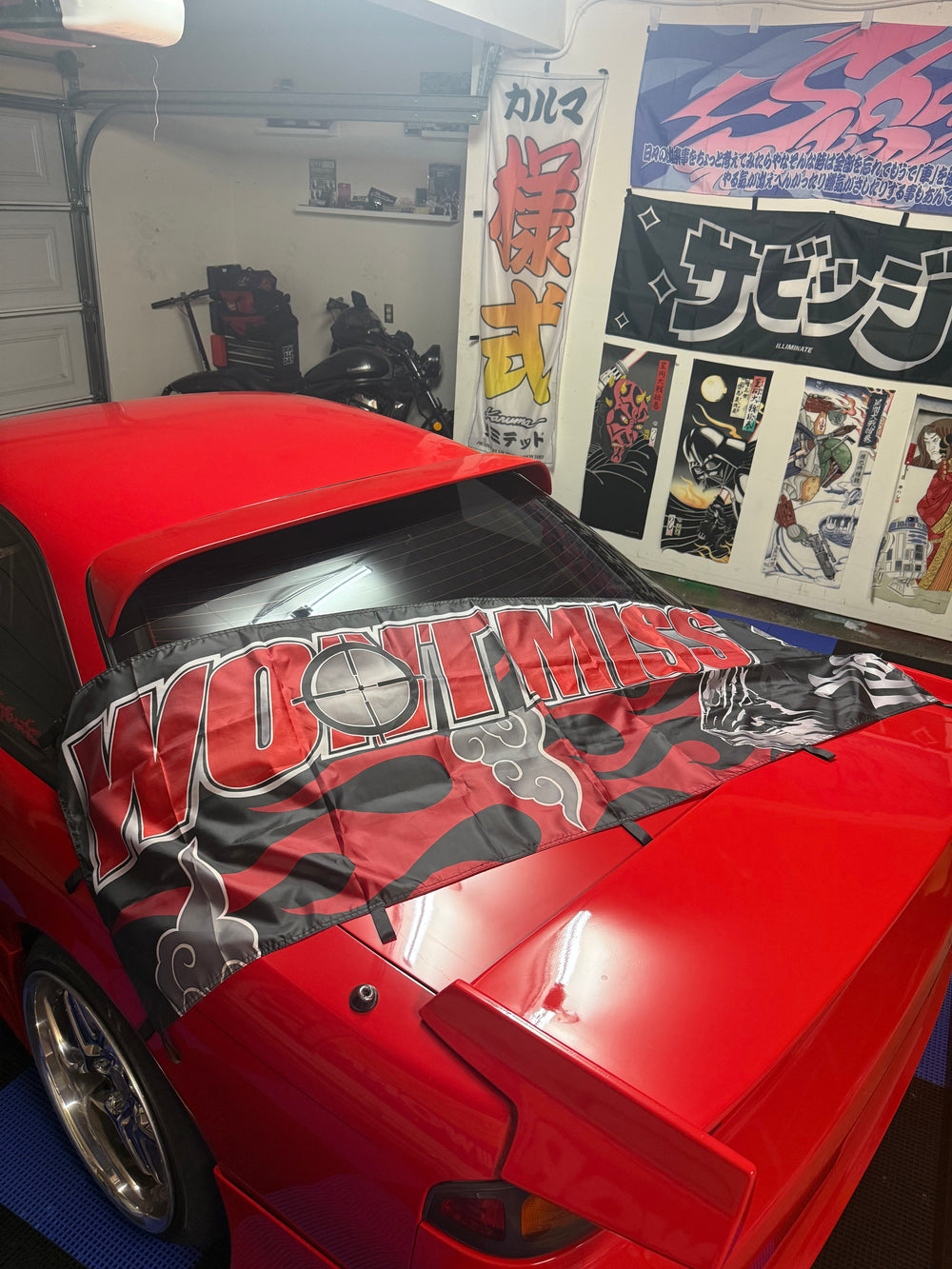 Won’t Miss Garage Nobori Flags