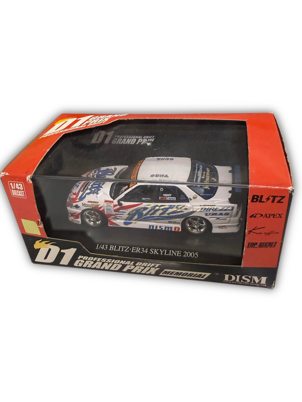 D1 Grand Prix Blitz x Uras Model Car – Wont Miss Garage