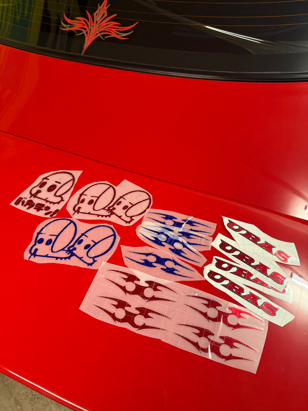 URAS Sticker Pack Decal set