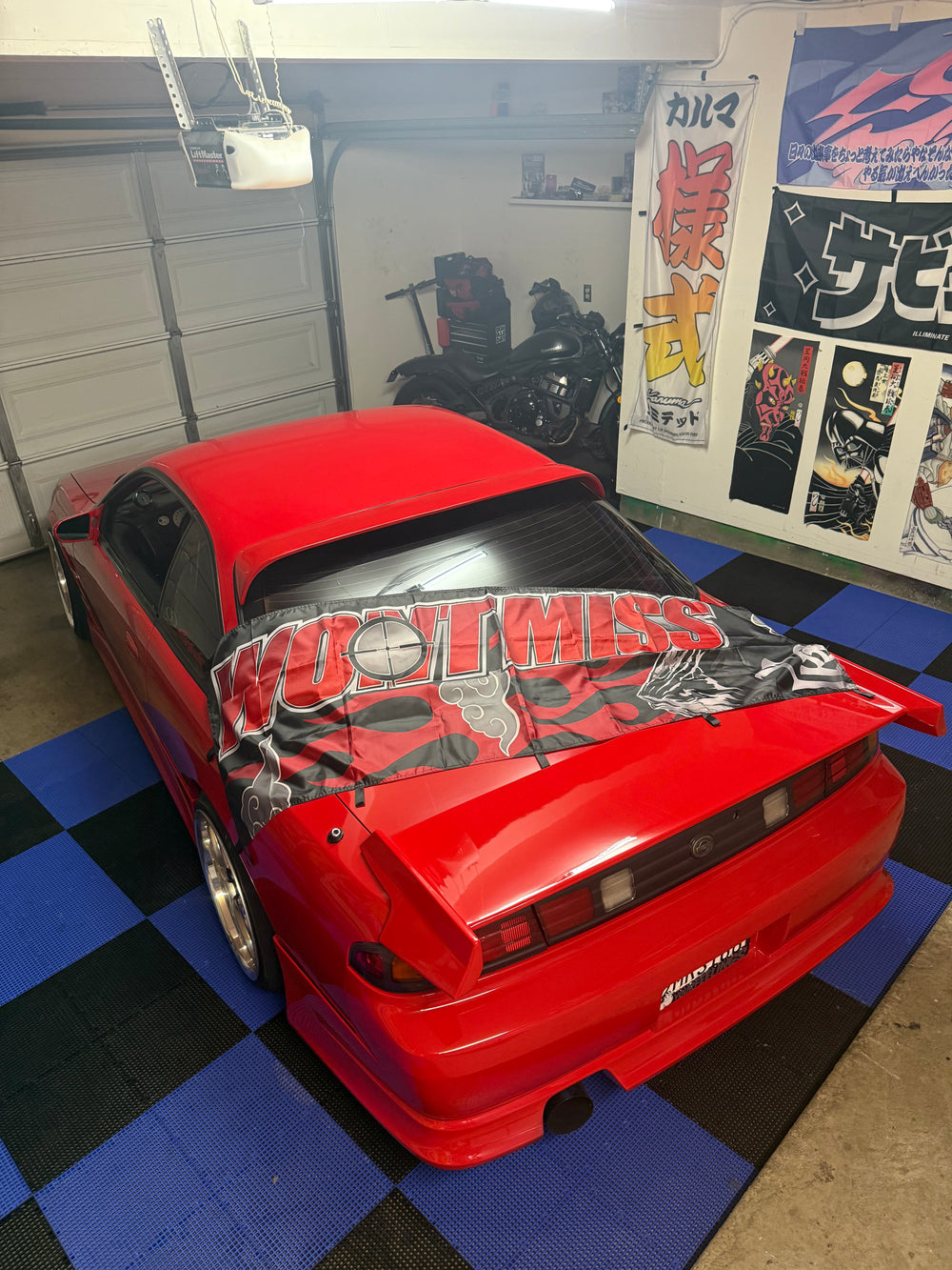 Won’t Miss Garage Nobori Flags