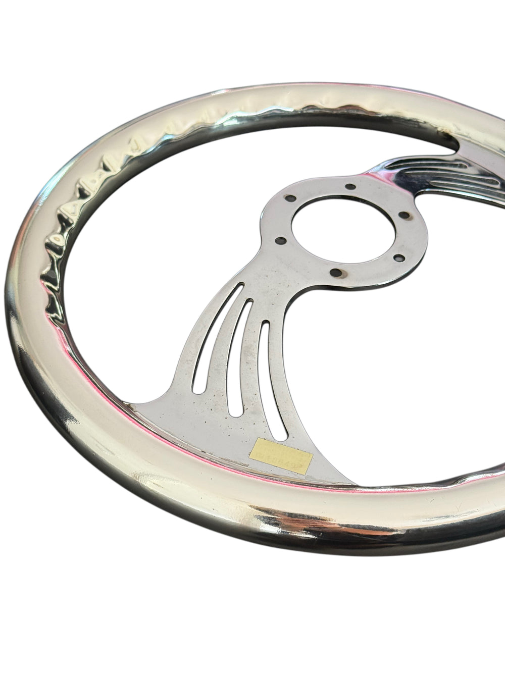Junis 350mm Chrome Steering wheel