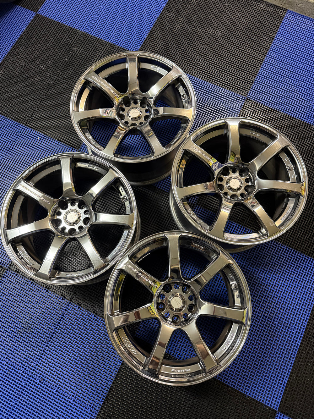 18 inch WMB Work Emotion XT7’s