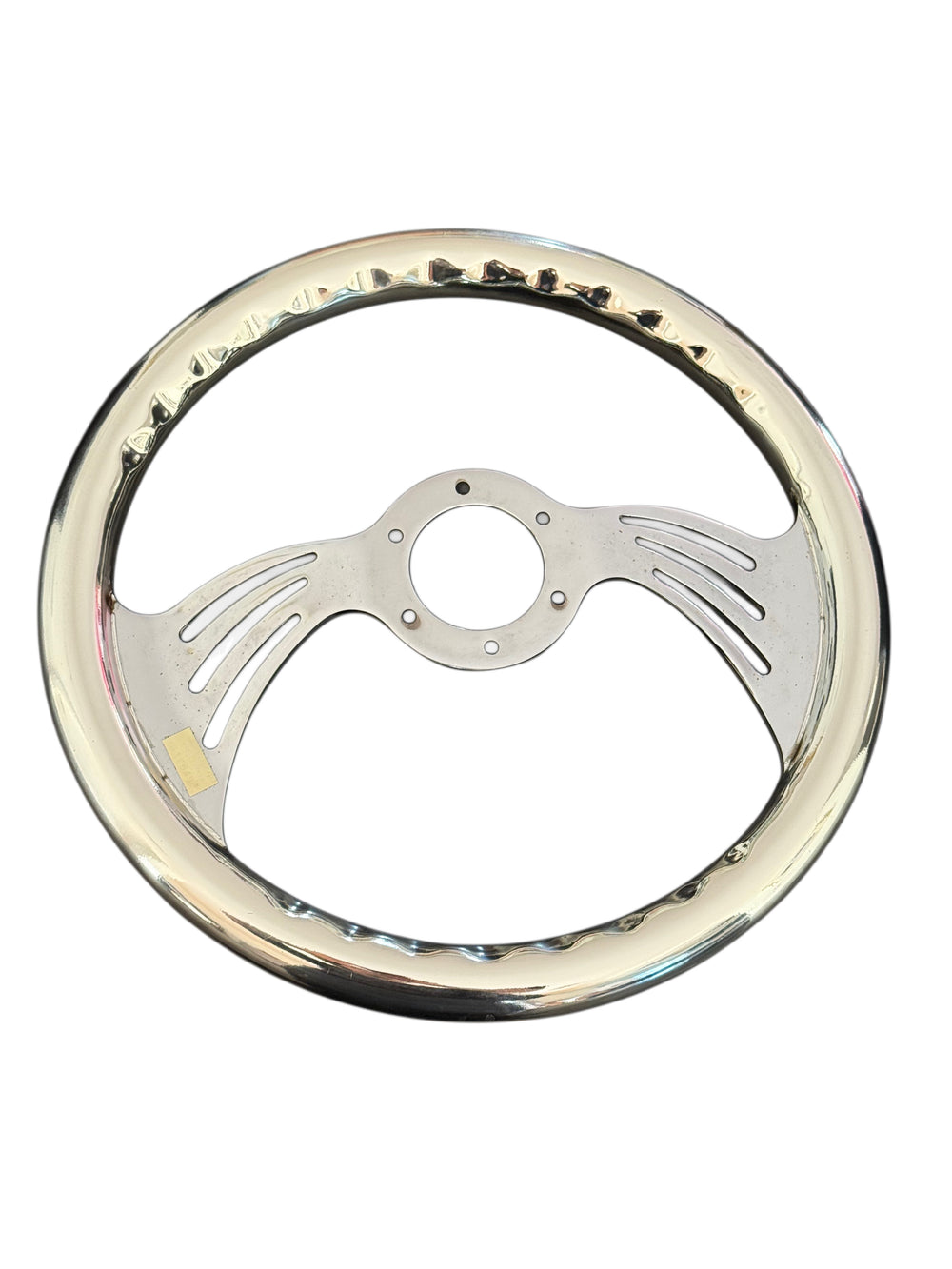Junis 350mm Chrome Steering wheel