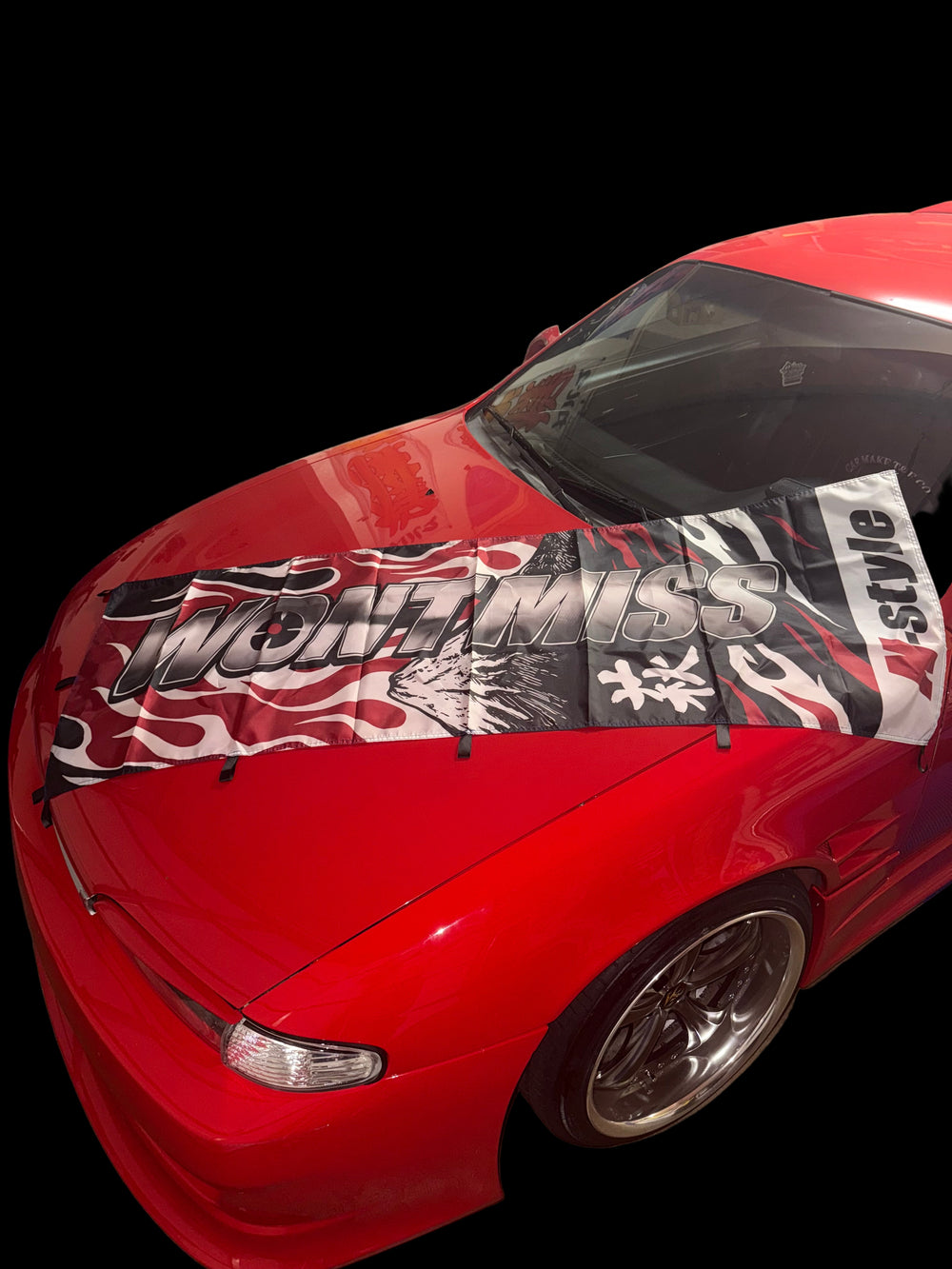 Won’t Miss Garage Nobori Flags