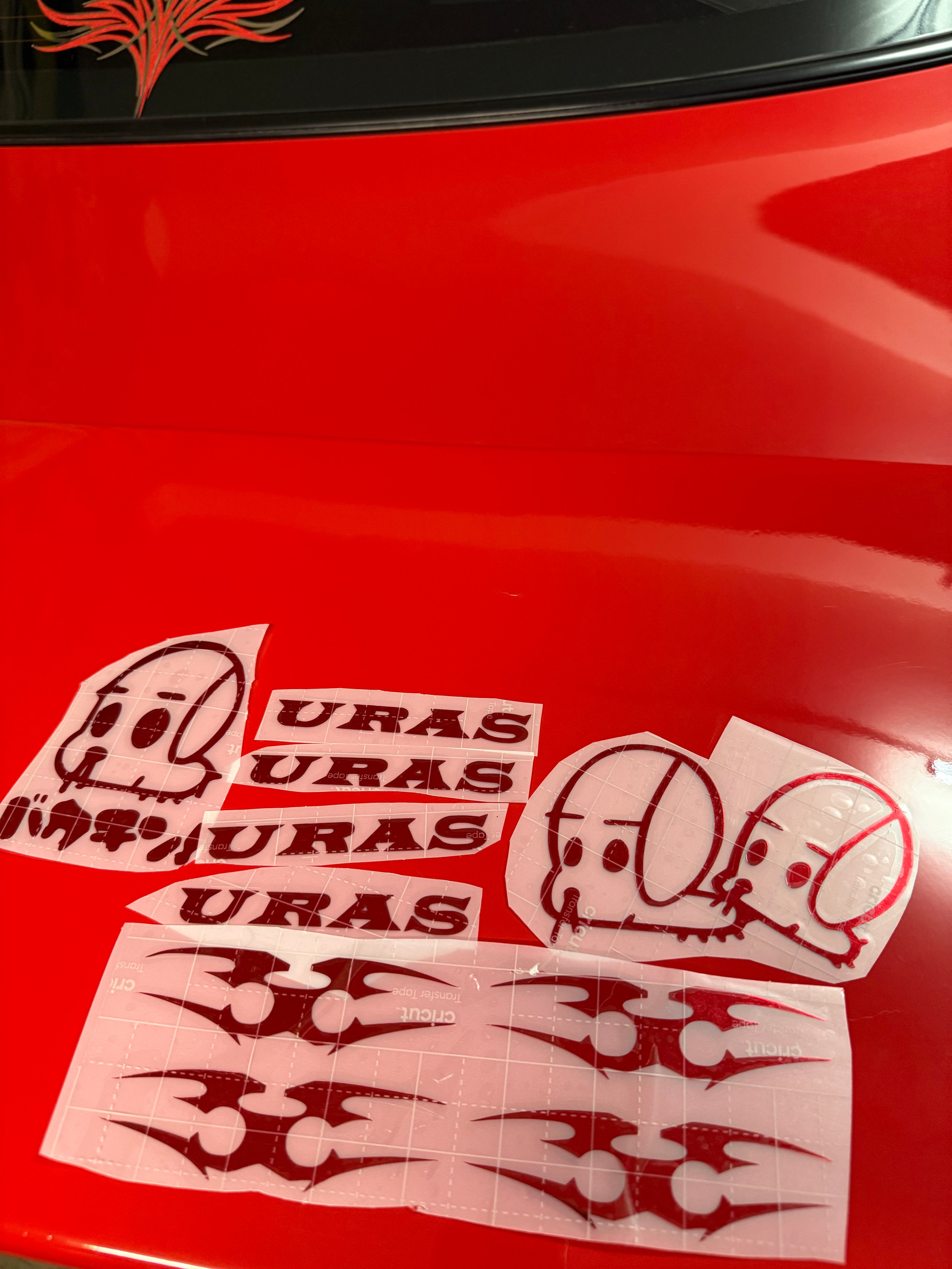URAS Sticker Pack Decal set