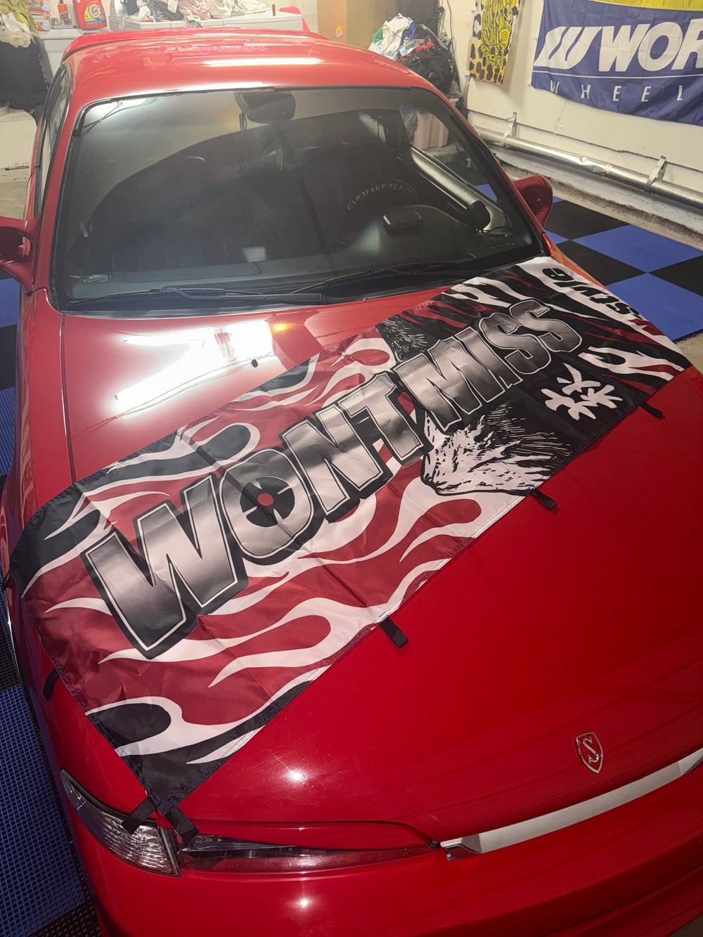 Won’t Miss Garage Nobori Flags