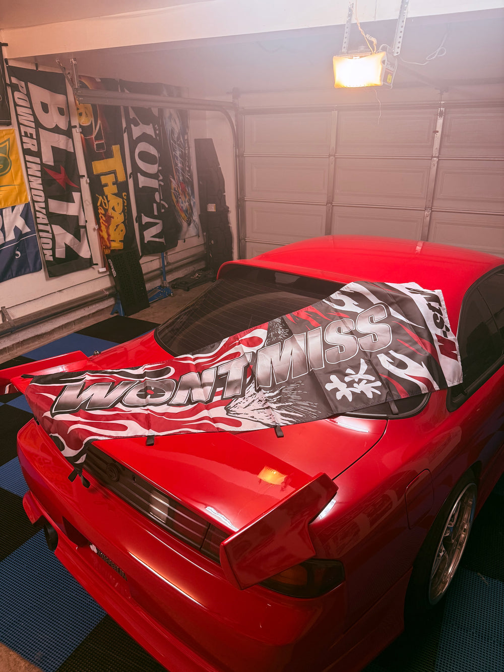 Won’t Miss Garage Nobori Flags