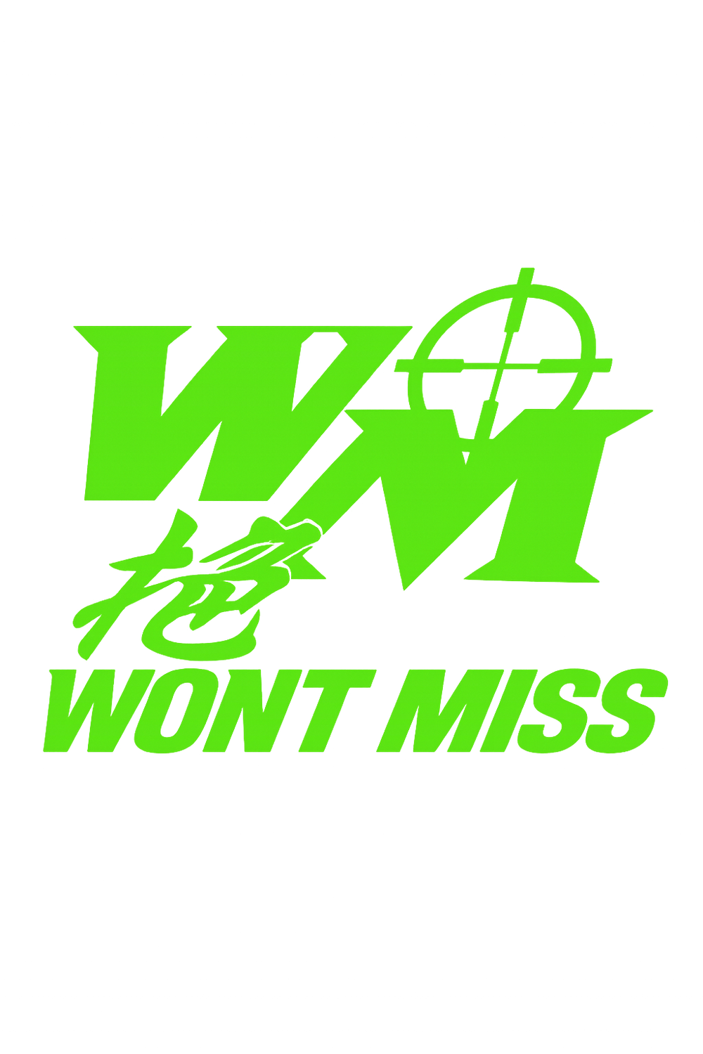 Won’t Miss Kanji Decal