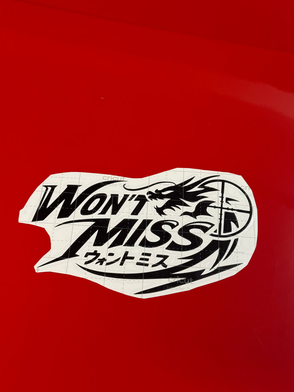 Won’t Miss 🐉 Decal