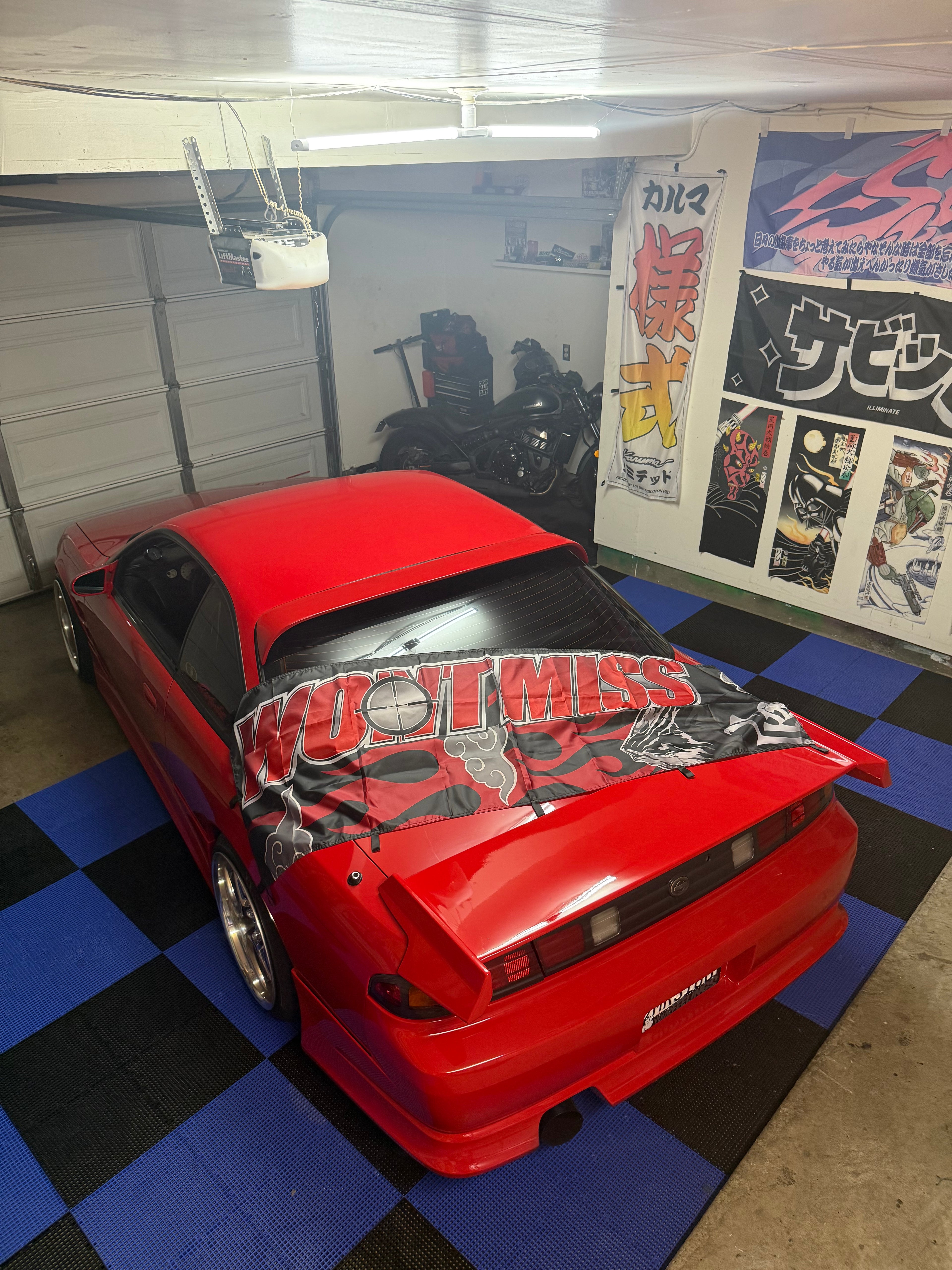 Won’t Miss Garage Nobori Flags