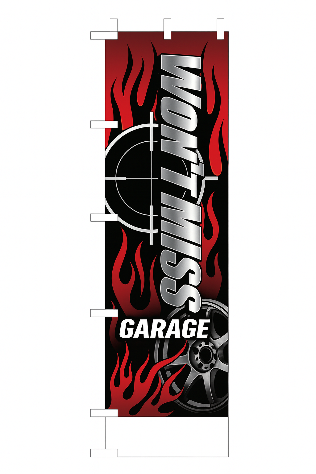 Won’t Miss Garage Nobori Flags