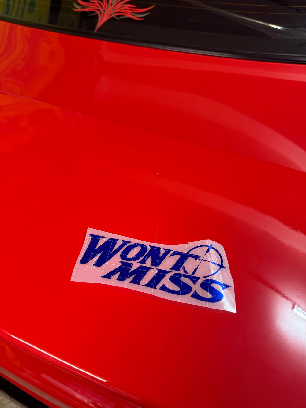 Won’t Miss Sleek Decal