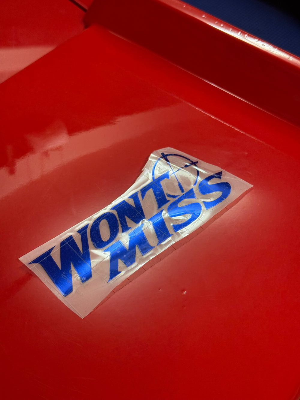 Won’t Miss Sleek Decal