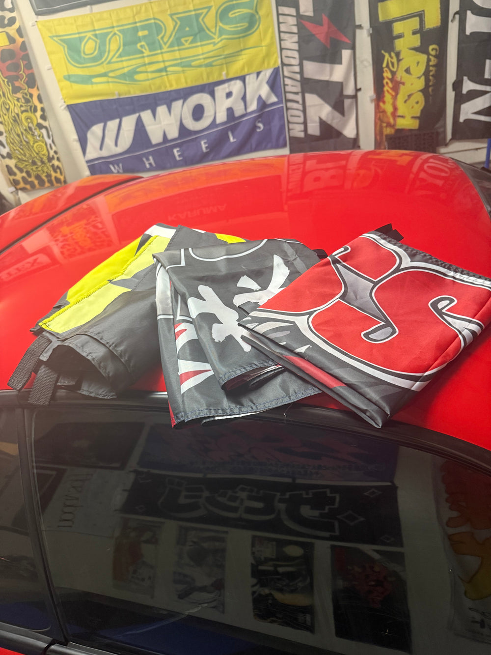 Won’t Miss Garage Nobori Flags