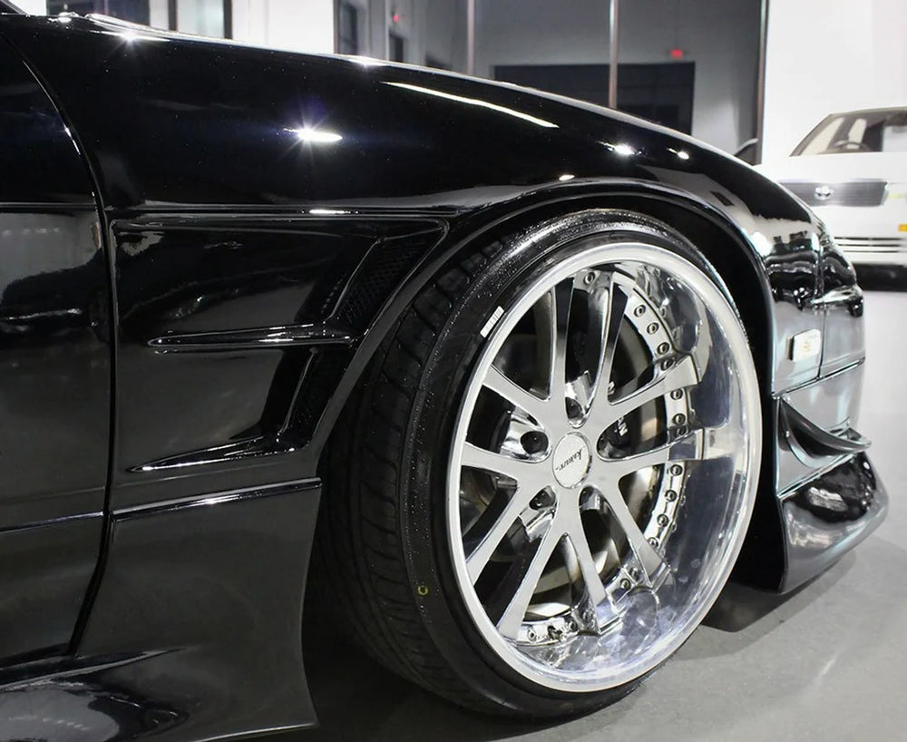 BN SPORTS FRONT FENDERS 30MM FOR NISSAN S13 180SX