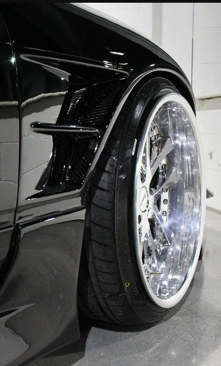 BN SPORTS FRONT FENDERS 30MM FOR NISSAN S13 180SX