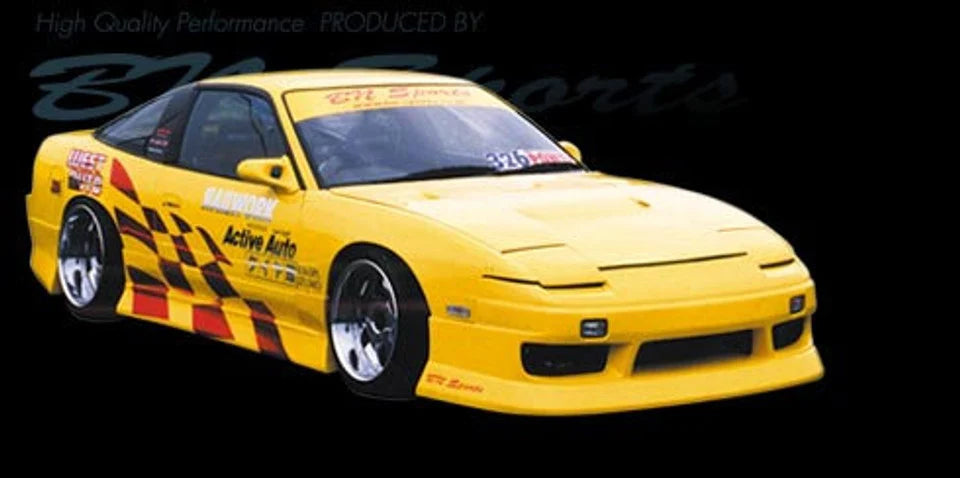 BN SPORTS TYPE-3 FULL BODY KIT FOR NISSAN ONEVIA (180SX FRONT/COUPE REAR)