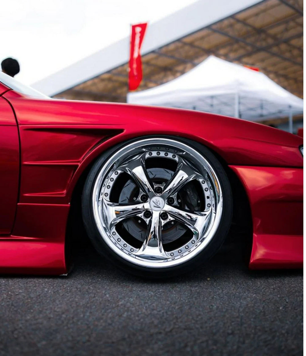 BN SPORTS FRONT FENDERS 30MM FOR NISSAN S14 KOUKI