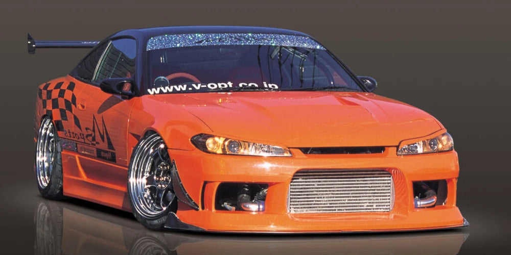 M-SPORTS HOOD FOR NISSAN SILVIA S15 (FRP OR CARBON)