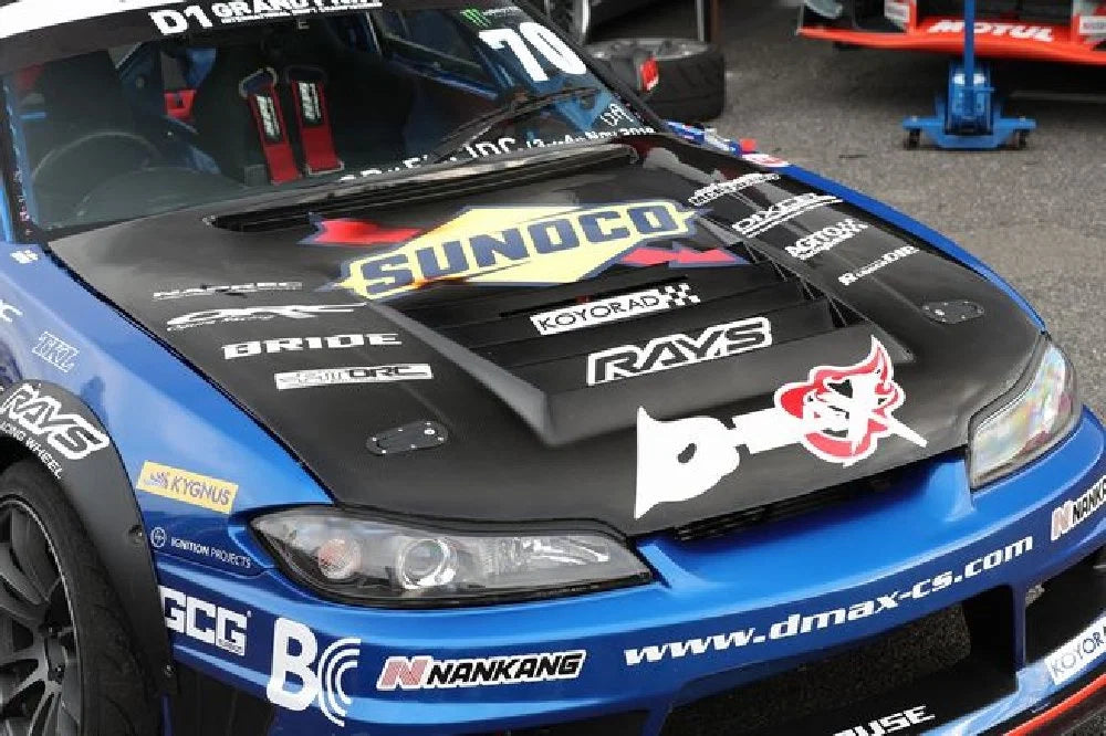DMAX D1SPEC HOOD FOR NISSAN SILVIA S15