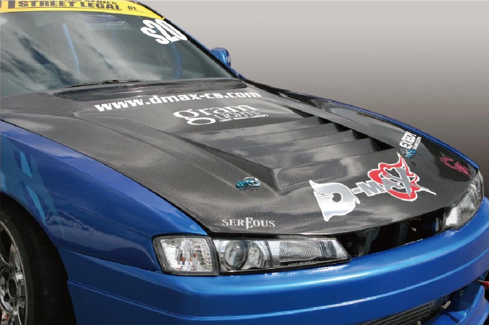 DMAX D1SPEC HOOD FOR NISSAN S14 KOUKI (LATE MODEL)