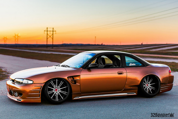 326 Power 3D ☆ Star S14 Zenki Body Kit (Full aero kit, F/SS/R)