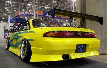 URAS Type 4 S14 Zenki Body Kit (Full aero kit, F/SS/R)