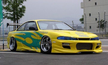 URAS Type S Zenki S14 (early model) Body Kit