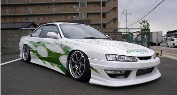 URAS Type 2 Kouki S14 (Late model) Body Kit