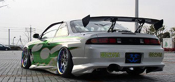 URAS Type S Kouki S14 (Late model) Body Kit
