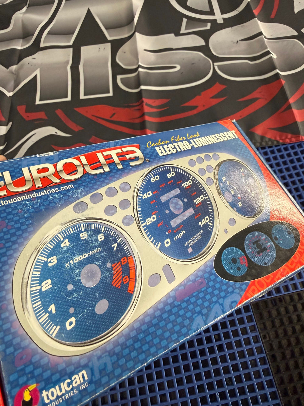Eurolit3 Gauge Cluster Face DC2